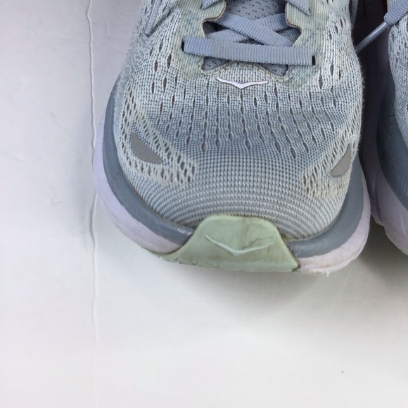 HOKA Clifton 8 Sneaker in Blue Fog Size 7.5 - Picture 13 of 16